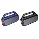 30W Powerful Bluetooth Speaker with LED RGB Light, FM / MicroSD Card / USB / Aux Inputs, TWS Mode (HC47)