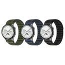 Universal Fabric Watch Strap with Velcro Loop for Non-Apple Watch including HOCO Watch, Samsung, Huawei, Xiaomi, Vivo, OPPO etc (WH15)