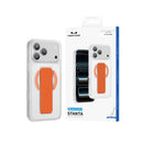 Keephone Stanta Anti-Scratch Matte Clear Case with Magnetic Leather Strap & Kickstand | Anti-Yellowing, MagSafe Compatible | iPhone 17 Series (STANTA)