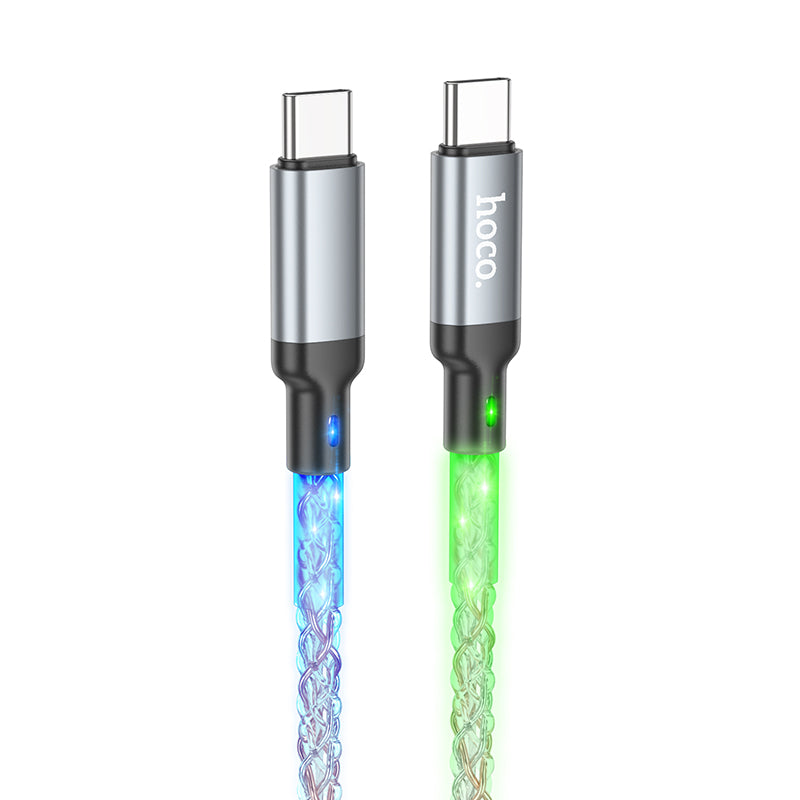 Colorful LED USB Cable - Type C to Type C (U112)