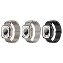 Metallic Watch Strap with Umbrella Buckle for Apple Watch (WA33)