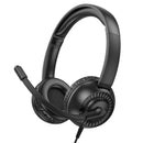 Wired Computer Headset with 270° Rotatable Microphone (W112)