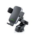 15W Auto-Alignment Automatic Clamping Wireless Charging Phone Holder for Windshield / Dashboard (D53)