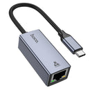 USB-C to RJ45 Ethernet Adaptor with 1000Mbps (UA37) 12cm
