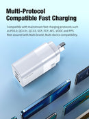 65W GaN Ultra Fast Charger w/ 2 USB-C & USB-A (AU7)
