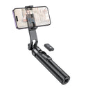 Premium 2 in 1 Selfie Stick w/ 1.37m QuadPod, Camera Mount, V4.2Remote, PTZ Support (K21)