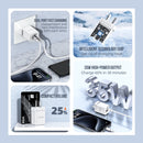 35W GaN Ultra Fast Charger w/ USB-C & USB-A (AU8)