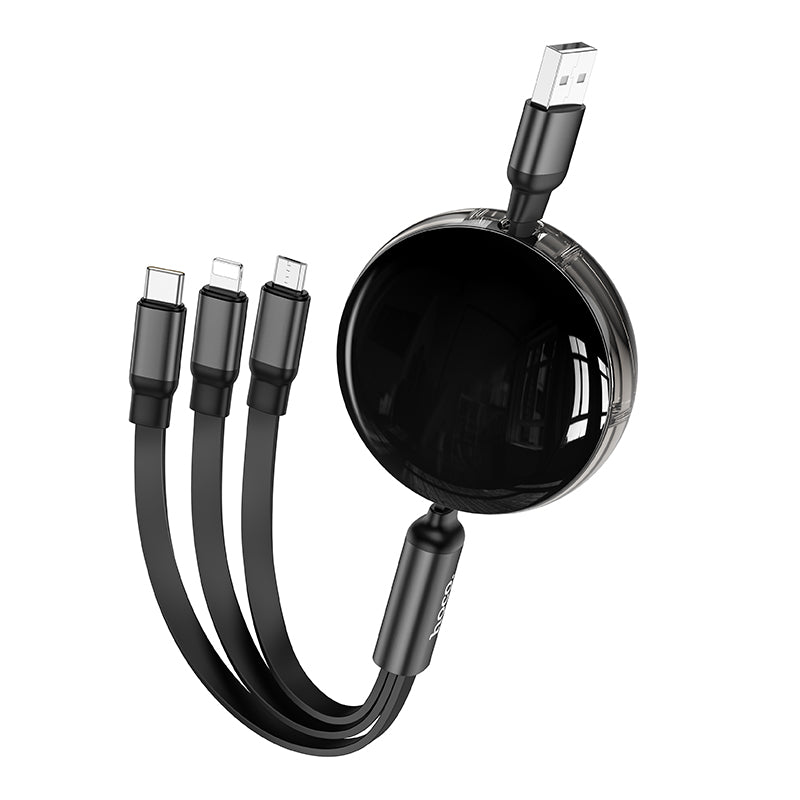 3-in-1 Rectractable Multi-Charging Cable (X78)