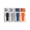 Keephone Stanta Anti-Scratch Matte Clear Case with Magnetic Leather Strap & Kickstand | Anti-Yellowing, MagSafe Compatible | iPhone 17 Series (STANTA)