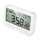 Digital LCD Alarm Clock with Indoor Thermometer & Calendar Display (HX44)