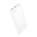 2.1A Power Bank w/ 2 USB, Ultra Thin (10000mAh) (J123) - Black