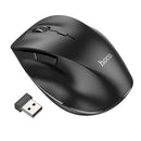 Ergonomic Wireless Mouse with Nano Receiver, Dual Mode 2.4G + Bluetooth, 3-Level Adjustable DPI (GM24)