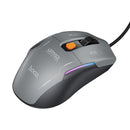Ergonomic 6-Button Wired Gaming Mouse with LED Light, 12800 DPI (GM52)