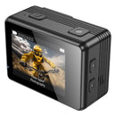 4K 2160P/60FPS Sports Camera w/ 12MP EIS Stabilization Anti Shake, 30M Waterproof, Front & Back Dual Screen (DV102)