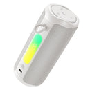 8W Bluetooth Speaker with 6 Hours, LED Colorful Light, FM / TWS Mode (HC50)