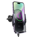15W Automatic Clamping Wireless Charging Air Vent Phone Holder (CA202 Plus)