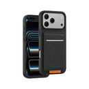 Keephone Suedea Multi-Function Wallet Case with Foldable Kickstand | MagSafe Compatible |  iPhone 17 Series (SUEDEA)