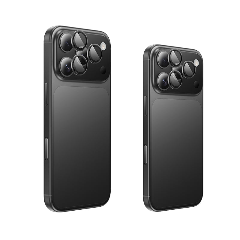 Premium Ultra HD Camera Lens Protector w/ Metallic Ring, CSG Anti Glare Lens (V14) - iPhone 17 Series