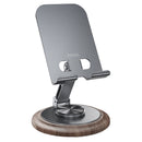 Carbon Steel Foldable 360° Rotatable Desktop Stand for Phone & Tablet (DH25)