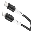 Ultra Soft Silicon Cable (X82) - Lightning to Type C