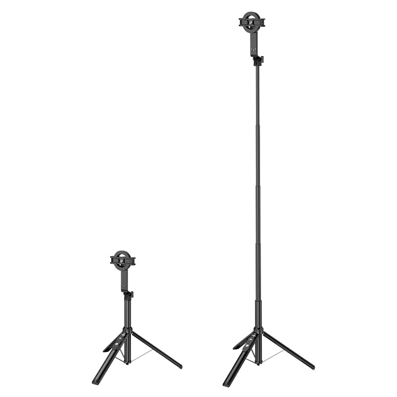 Premium Bluetooth Selfie Stick w/ 1.5m Tripod, V5.2 Remote, Magnetic Phone Holder (K25)