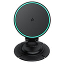 15W Magnetic Wireless Car Charger | Foldable 3-Axis Dashboard Phone Mount (D65)