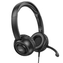 Wired Computer Headset with 270° Rotatable Microphone (W112)