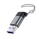 High-Speed USB-C to USB-A Adapter | 10Gbps Data Sync & Fast Charging Dongle (J8)