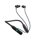 Sports Bluetooth Earphone w/ 130 Hours Long Battery Life, Battery % Display (N4)