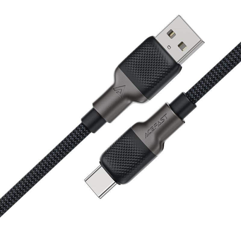 3A/60W Super Durable Zinc Alloy Nylon Braided Cable w/ Silicon Inner Sheath (C10)