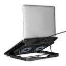 Ergonomic Laptop Stand with Cooling Fan for 12-17" Laptops (GA4)