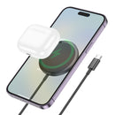 15W Magnetic 2 in 1 Wireless Charger (CW52)
