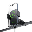 15W Auto-Alignment Automatic Clamping Wireless Charging Phone Holder for Air Vent (D52)