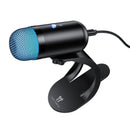 Premium USB-C Gaming Omnidirectional Microphone with RGB Light, Noise Cancelling (L50)