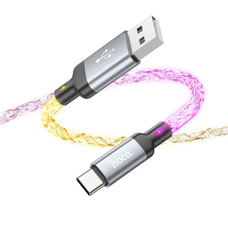 Colorful LED USB Cable - Type C (U112)