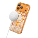 Keephone Iceland Premium Sparkling Glitter Case with 3D Diamond Shell Design | MagSafe Compatible | iPhone 17 Series (ICELAND)