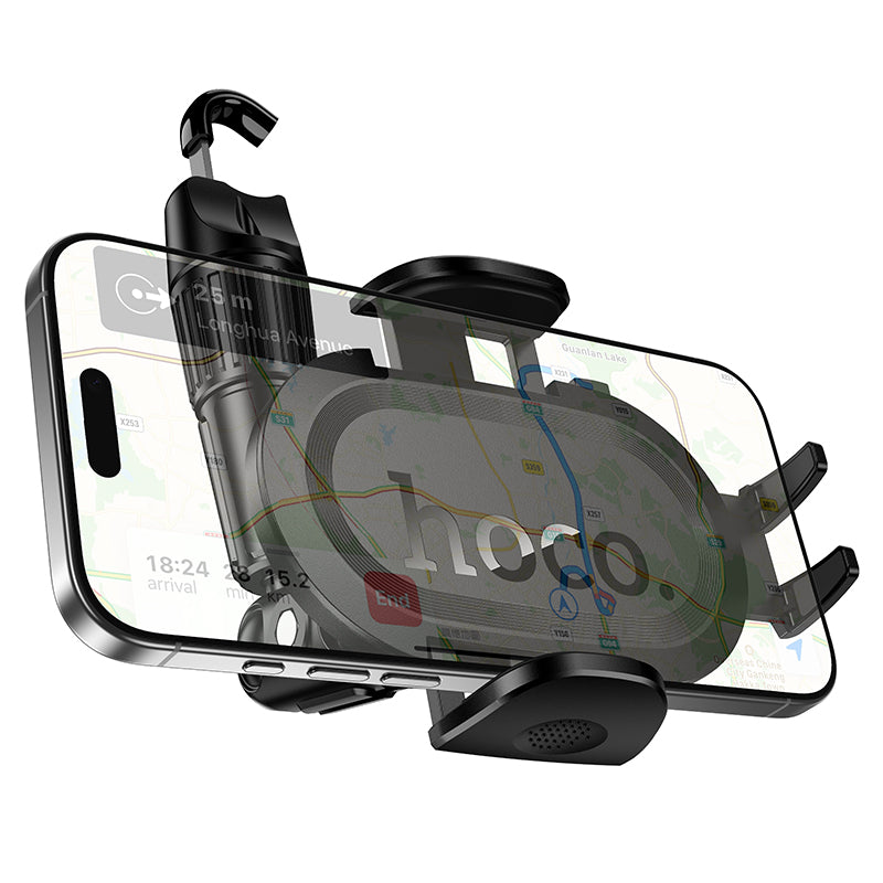 Ultra Thin Rear View Mirror Phone Holder w/ Dual Joint (H88)