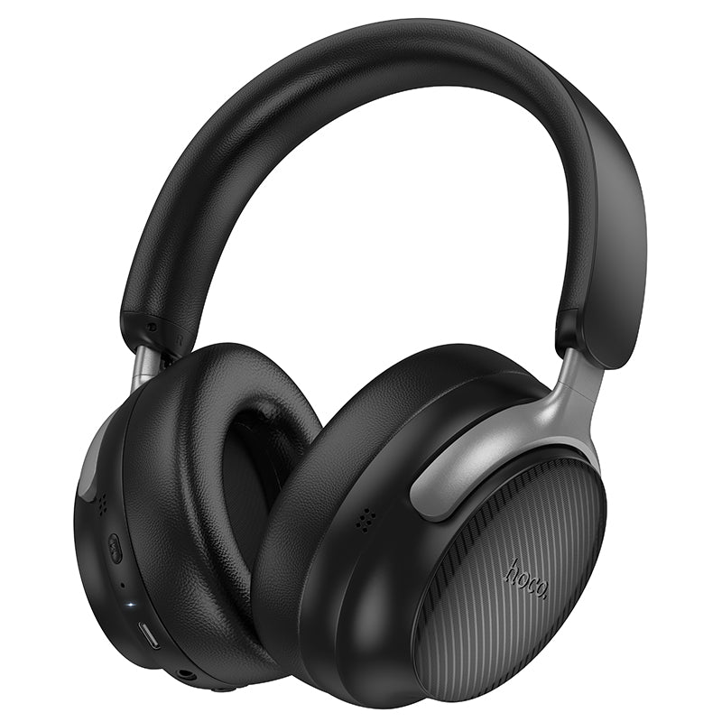 Premium Bluetooth Headset w/ 90 Hours, ANC Noise Cancelling, Light Weight Comfort Fit (W53 Plus)