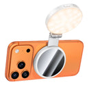 3-in-1 Magnetic LED Fill Light with Foldable Kickstand & Makeup Mirror, MagSafe Compatible (K161)