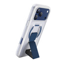 Keephone Stanta Anti-Scratch Matte Clear Case with Magnetic Leather Strap & Kickstand | Anti-Yellowing, MagSafe Compatible | iPhone 17 Series (STANTA)