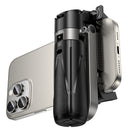 Mini Size Bluetooth Selfie Stick w/ 39cm Height Quadpod, V5.2 Remote, Secure Strap & Buckle (K27)