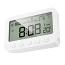 Digital LCD Alarm Clock with Indoor Thermometer & Calendar Display (HX44)