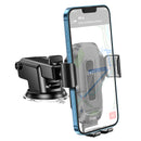 15W Automatic Clamping Wireless Charging Phone Holder for Windshield / Dashboard (HW3)