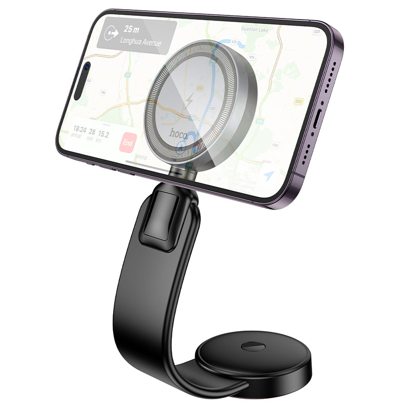 15W Magnetic Wireless Charging Phone Holder for Dashboard (HW29)