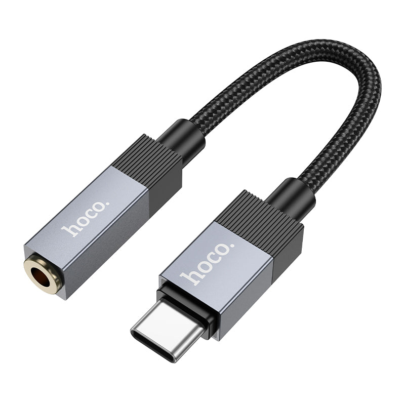 Type C to 3.5mm Audio Jack Adaptor w/ Plug-And-Play (No Need Bluetooth) (UPA32C)