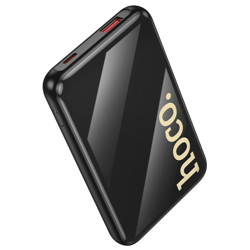 22.5W PD+QC Power Bank w/ 2 Built-in Cables, LED % Display (10000mAh) (Q37)