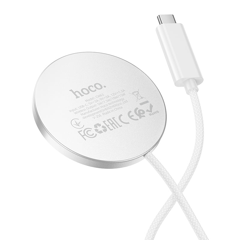 15W Qi2 Magnetic Wireless Fast Charger, Charge Phones & Earbuds (CW63)