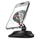Magnetic Dashboard Phone Holder w/ Extra Wide Base, Rotatable & Foldable Multi-Hinge Arm (H90)
