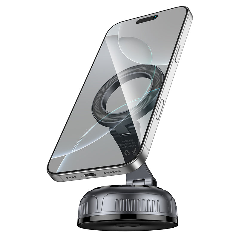 Magnetic Multi-Surface Suction Cup Phone Mount with Foldable Arm (H92)
