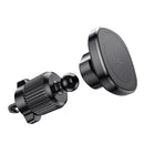 Strong Magnetic Air Vent Phone Holder w/ Hook Locking, Ring Metal Plate (H34)